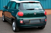 Fiat 500/500L 2013–2022 Zaščitna letev roba prtljažnika (nerjaveče jeklo) fotografija 4