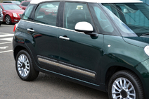 Fiat 500/500L 2013–2022 Okenske letvice (6 kos, nerjaveče jeklo) fotografija 3