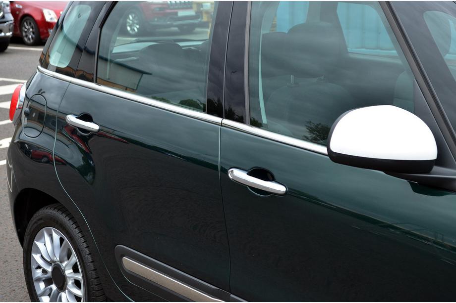 Fiat 500/500L 2013–2022 Okenske letvice (6 kos, nerjaveče jeklo) Image