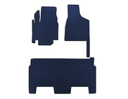 Dodge Grand Caravan V 2008–2020 EVA preproge za kabino (2008-2020, 2 vrsti, 8-sedežni/Stopnja opreme SXT, modre) fotografija 1