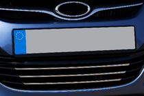 Hyundai I-40 2011–2019 Okrasne letvice za masko (3 kosi, nerjaveče jeklo) fotografija 3