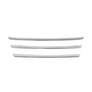 Okrasne letvice za masko (3 kosi, nerjaveče jeklo) Hyundai I-40 2011–2019 fotografija 2