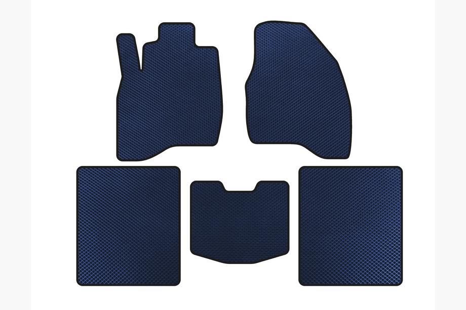 Ford Explorer 2011–2019 EVA preproge za notranjost (2015-2019, 5-sedežni, modra) Image
