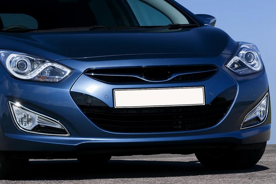 Hyundai I-40 2011–2019 Kromirani okvirji za meglenke (2 kos, nerjaveče jeklo) Image