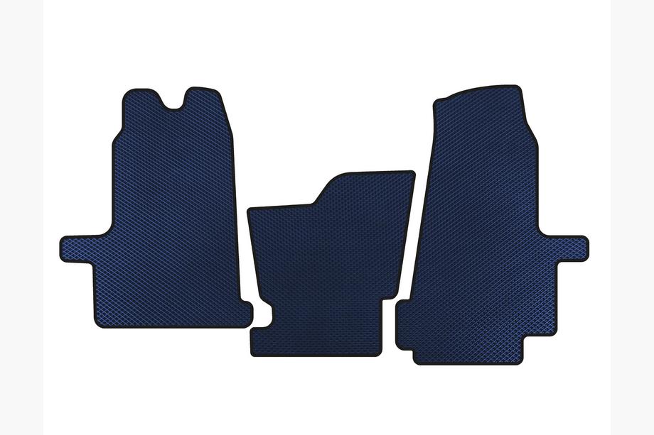 Ford Transit 2000–2014 EVA talne preproge za notranjost (2000-2006, avtomatski menjalnik, modre) Image