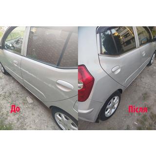 Okenske obrobe (6 kos, nerjaveče jeklo) Hyundai I-10 2008–2013 fotografija 3