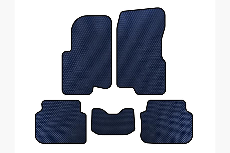 Smart 1998–2007 EVA tepihi za avto (2003-2007, Forfour, Modra) Image