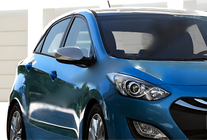Hyundai I-30 2012–2017 Ohišja ogledal brez smernika (2 kosa, nerjaveče jeklo) fotografija 1