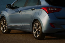 Hyundai I-30 2012–2017 Okrasna letev vrat (4 kosi, nerjaveče jeklo) fotografija 1