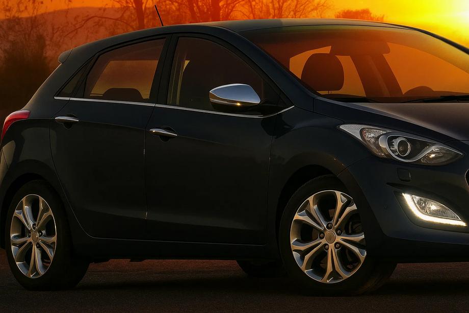Hyundai I-30 2012–2017 Letvica bočnega stekla (HB, nerjaveče jeklo) Image