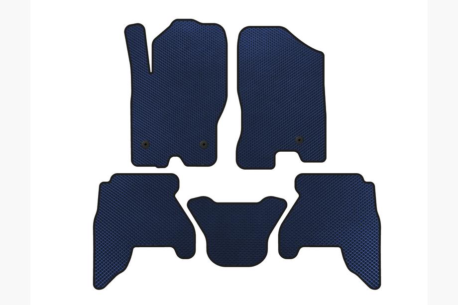 Nissan Pathfinder R51 2005–2014 EVA talne preproge (2 vrsti, modra, 2010-2014) Image