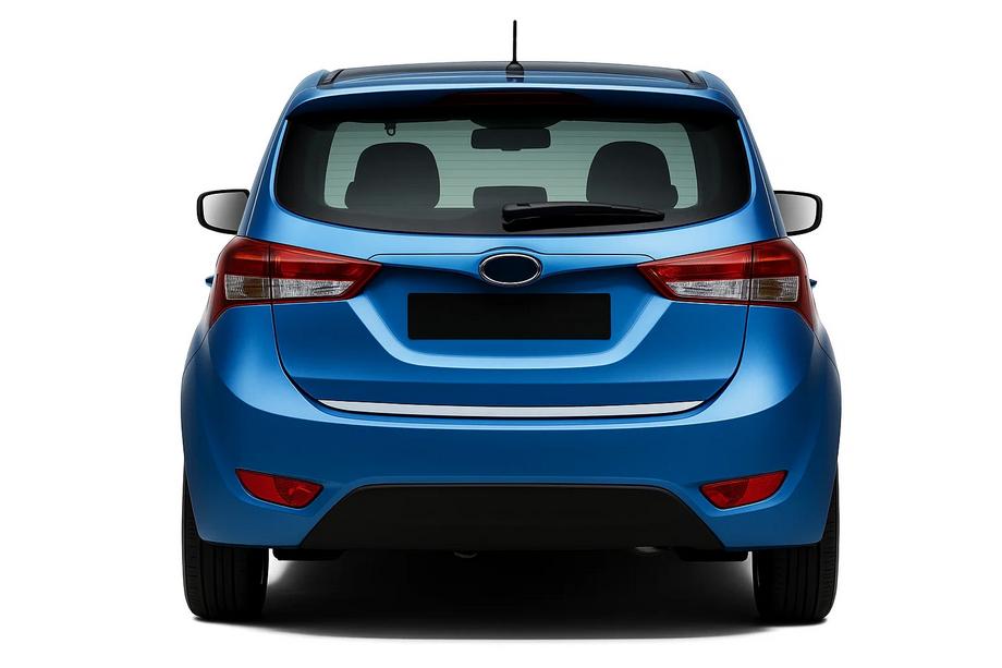Hyundai IX-20 2010–2019 Zaščitna letev roba prtljažnika (nerjaveče jeklo) Image
