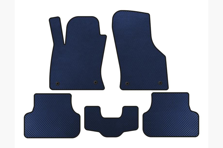 Seat Leon 2013–2020 EVA preproge (2013-2016, SW, Modra) Image