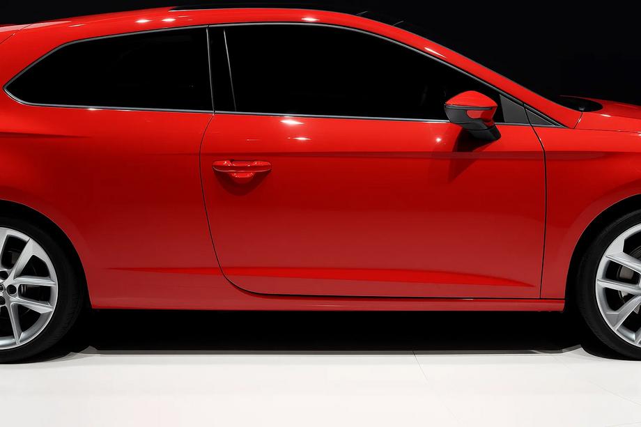 Seat Leon 2013–2020 Kromirane letvice stranskih stekel (3-vratna, 6 kos, nerjavno jeklo) Image