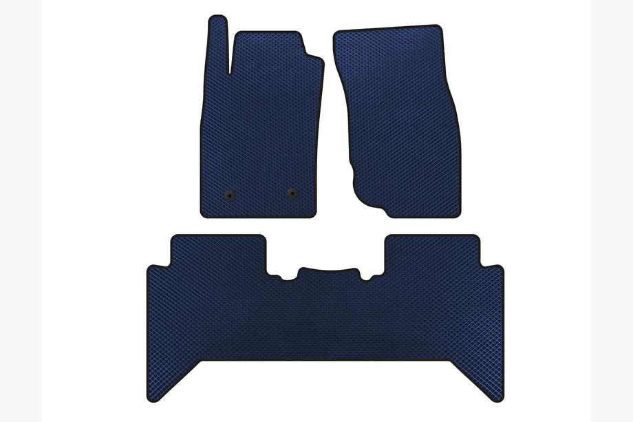 Toyota Hilux 2006–2015 EVA tepihi za notranjost V2 (Modra) Image