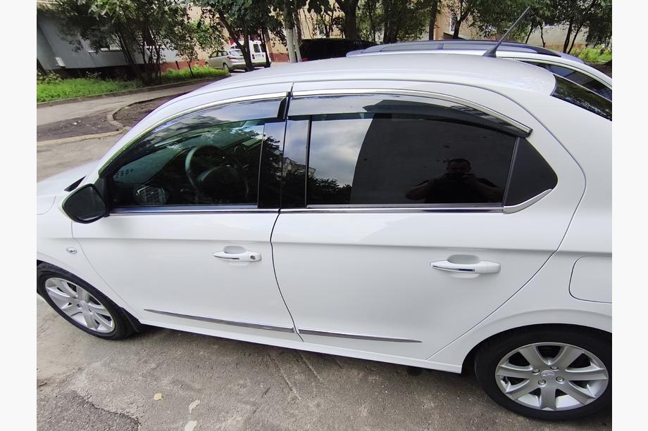Citroen C-Elysee 2013–2022 Okenske obrobe (nerjaveče jeklo) Fotografija 3