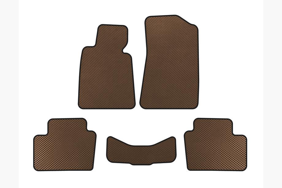 BMW serija 3 E30 1982–1994 EVA avto preproge (rjave) Image