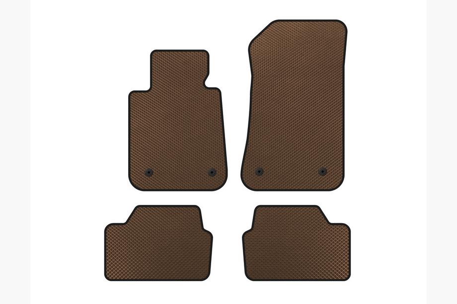 BMW serija 1 E81/E82/E87/E88 2004–2011 EVA avto preproge (rjave) Image