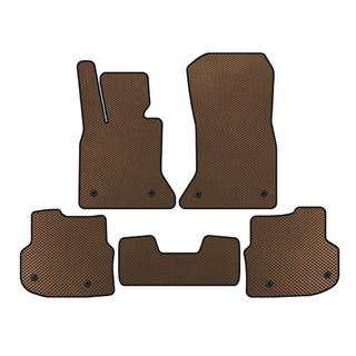 Avto preproge 2010-2013 (EVA, rjave) BMW serija 5 F10/F11 2010–2016