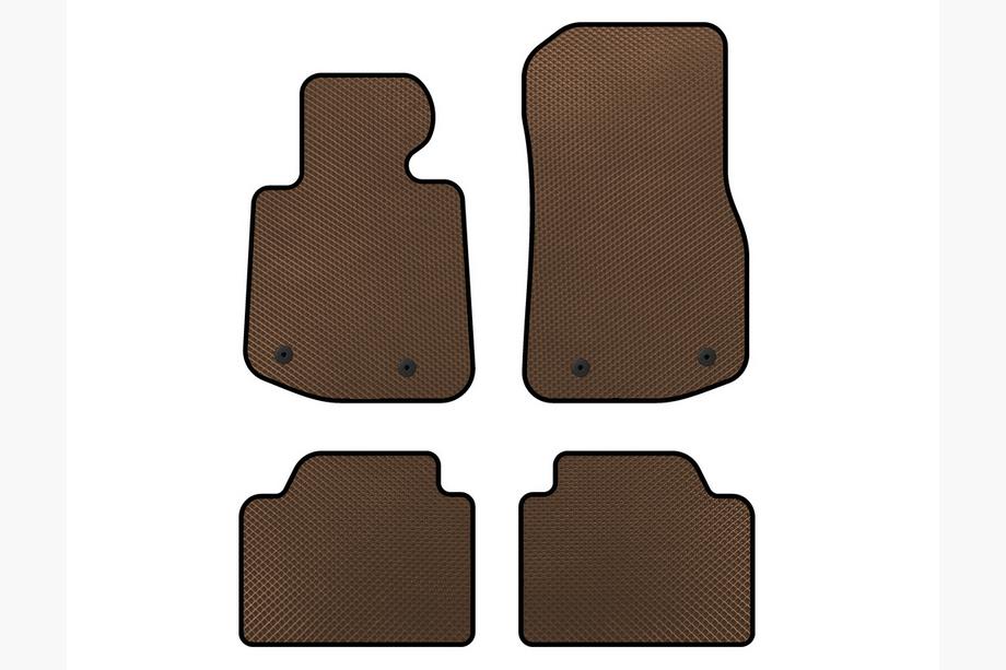 BMW serija 4 F32/F33/F36 2012–2020 EVA V2 avtomobilske preproge (Rjave) Image