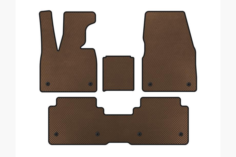 BMW I3 2013–2022 EVA avto preproge (rjave) Image