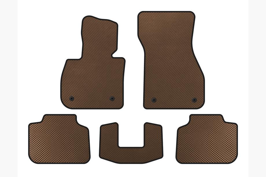 BMW X1 F48 2015–2022 EVA avto preproge (rjave) Image