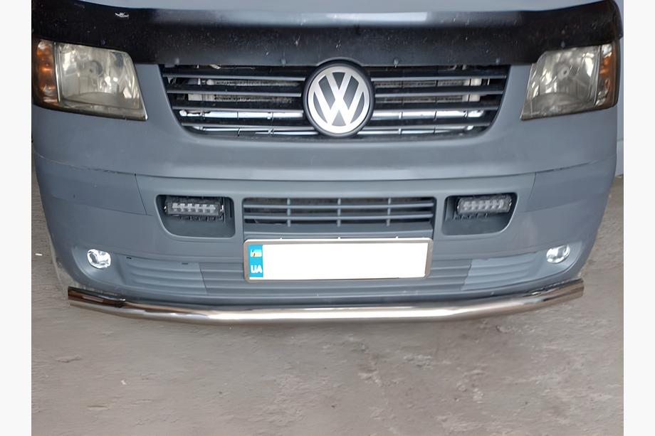 Volkswagen T5 Caravelle 2004–2010 Sprednji zaščitni lok, enojni (nerjaveče jeklo) Image