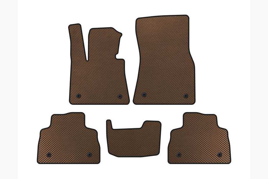 BMW X6 G06 2019–2027 EVA avto preproge (rjave) Image