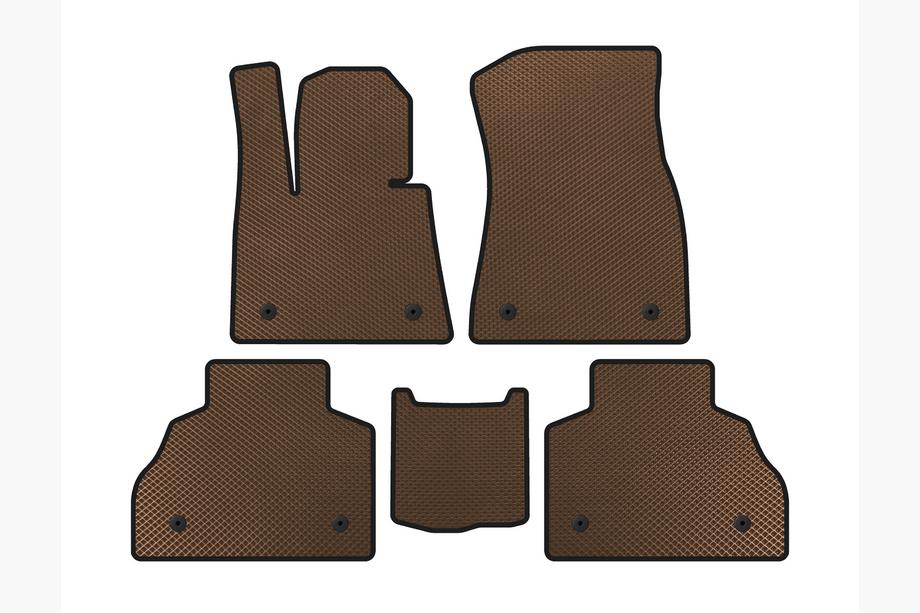 BMW X7 G07 2019– EVA preproge za kabino (2 vrsti, rjave) Image