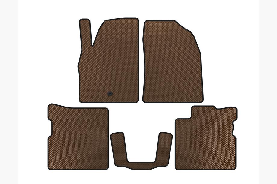 Chevrolet HHR 2005–2011 EVA avto preproge (rjave) Image