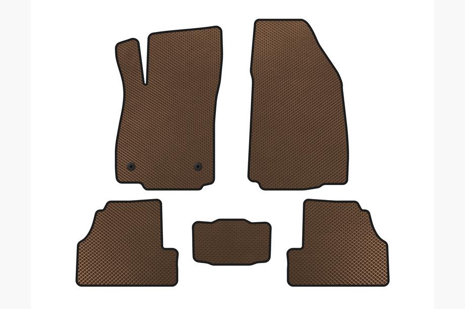 Chevrolet Trax 2012–2023 EVA tepihi za notranjost (2012-2019, Rjavi) Image