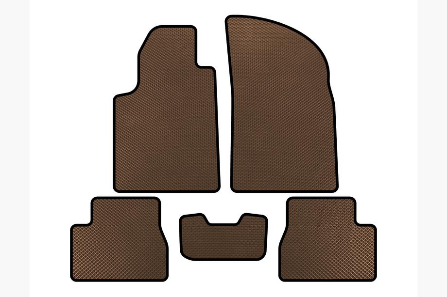 Citroen C-3 2002–2009 EVA avto preproge (rjave) Image