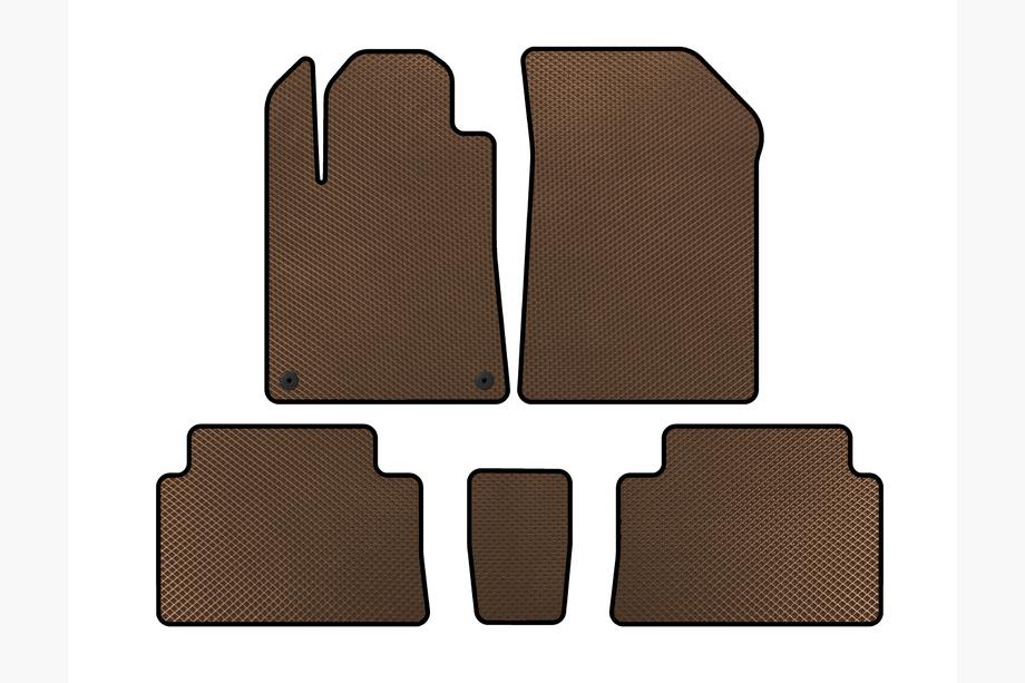 Citroen C-5 2001–2008 EVA avto preproge (rjave) Image
