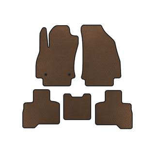 EVA tepihi za avto (Za Qubo 2008-2016, Rjavi) Fiat Fiorino/Qubo 2008–2024