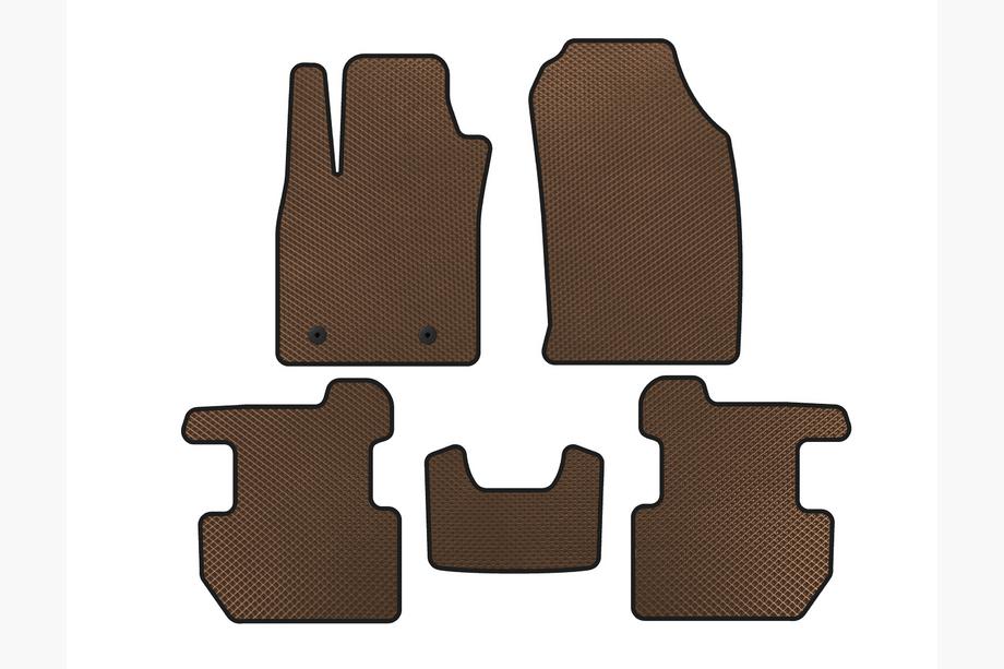 Ford Ecosport 2013–2022 EVA predpražniki za notranjost (2018-2022, rjavi) Image
