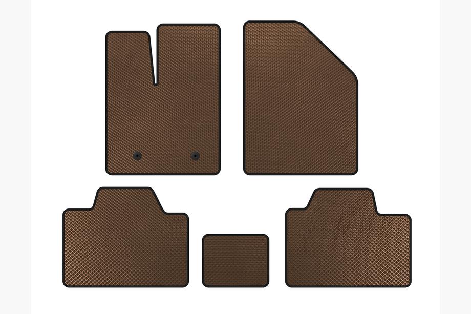 Ford Edge 2006–2014 EVA avto preproge (rjave) Image