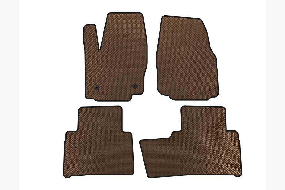 Ford Galaxy 2007–2015 EVA preproge za kabino (2 vrsti, rjave) Image
