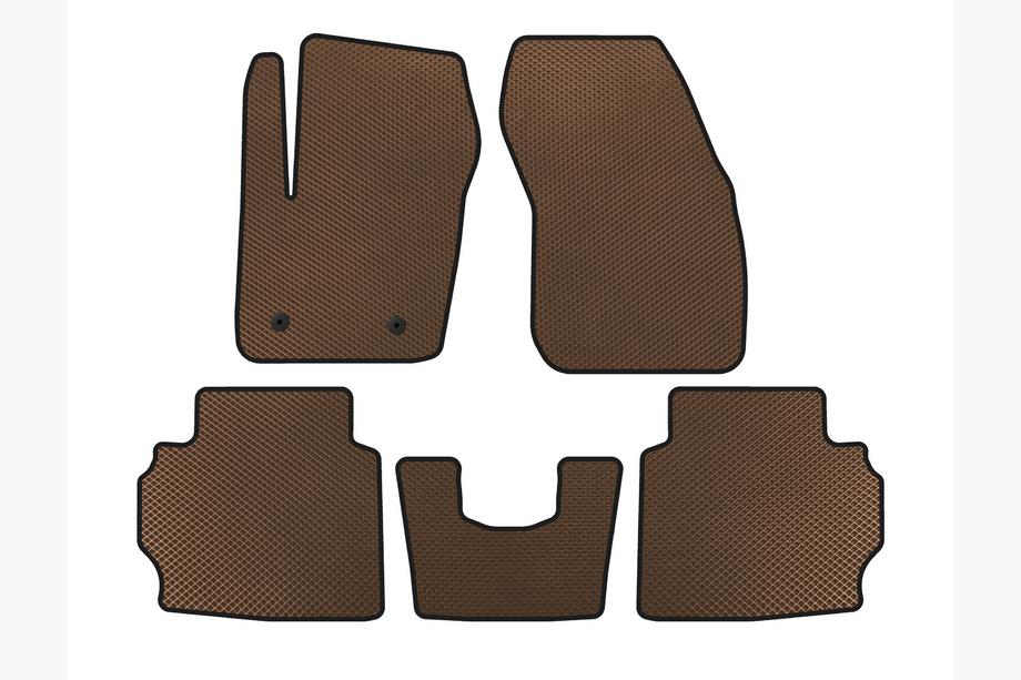 Ford Mondeo 2014–2022 EVA avto preproge (LB, rjave) Image