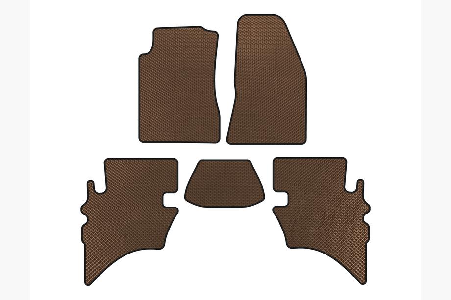 Ford Ranger 2002–2006 EVA avto preproge (rjave) Image