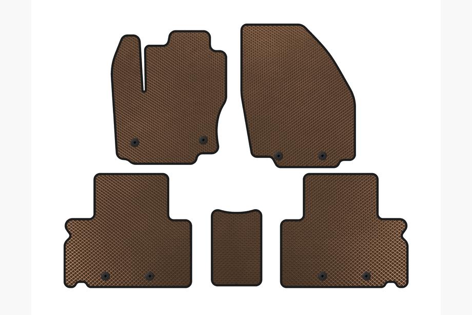 Ford S-Max 2007–2014 EVA avto preproge (rjave) Image