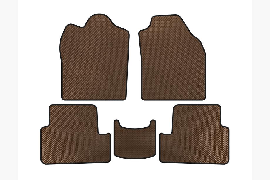 Ford Connect 2010–2013 EVA preproge za kabino (2009-2012, Rjava) Image