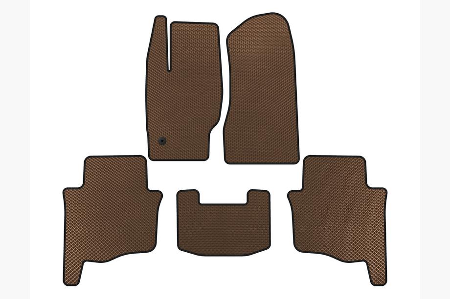 Jeep Grand Cherokee WK 2004–2010 EVA avto preproge (rjave) Image