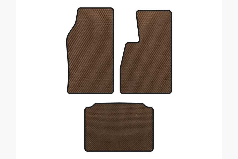 Jeep Grand Cherokee WK 2004–2010 EVA talne preproge (desni volan, rjava) Image