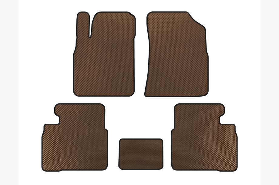 Kia Magentis 2000–2005 EVA avto preproge (rjave) Image