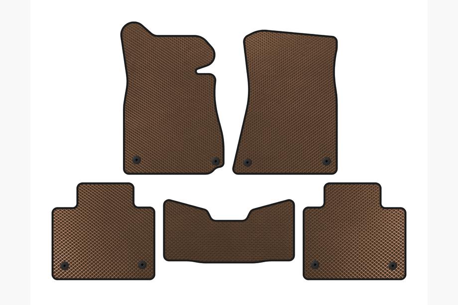 Lexus GS 2011–2020 EVA preproge za kabino (2011-2015, SD, Ni 4WD, Rjava) Image