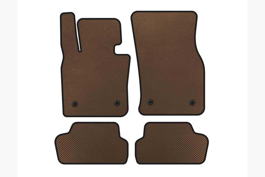 Mini Cooper F55/56/57 2014–2023 EVA avtomobilske preproge (za F56, rjava) Image