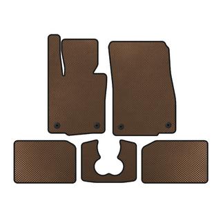 EVA tepihi za notranjost (za S F55, 5-vratni, rjavi) Mini Cooper F55/56/57 2014–2023