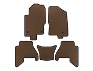 Nissan Pathfinder R51 2005–2014 Talne preproge EVA V2 (2 vrsti, rjave, 2010-2014) fotografija 1