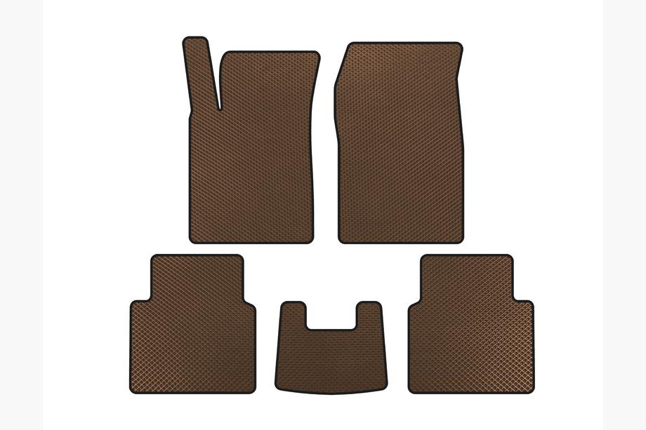 Opel Signum 2003–2008 EVA avtomobilski tepihi za notranjost (HB, rjavi) Image