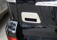 Toyota Land Cruiser Prado 120 2002–2009 Okrasna obloga ročaja prtljažnih vrat (nerjaveče jeklo) OmsaLine - italijansko nerjavno jeklo fotografija 5